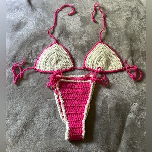 Pink Paradise Kini set
